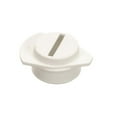 thumbnail image 1 of White T-8 End Cap, 1 of 1