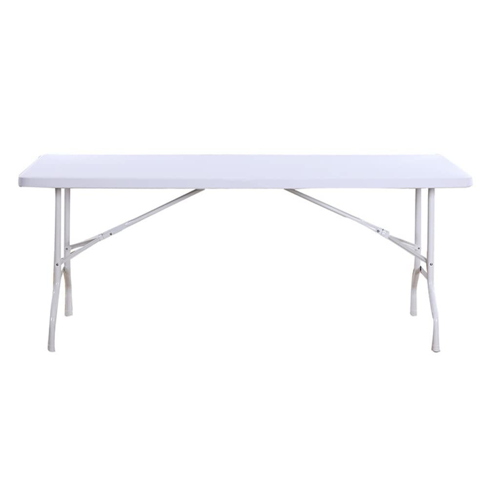 White Table Covers 6ft Rectangle Tablecloth Thickened Solid Color