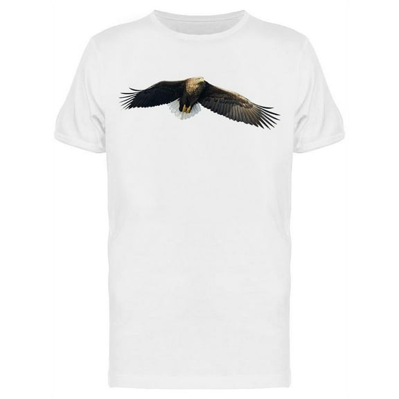 White Tail Erne Flying T-Shirt Men -Image by Shutterstock, Male Medium