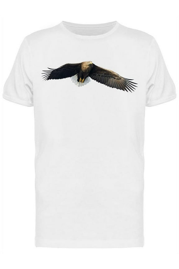 White Tail Erne Flying T-Shirt Men -Image by Shutterstock, Male Medium
