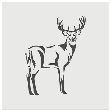 Aurora Arts A4 Forest Silhouette Stencil – 190mic Mylar – Craft Stencil 074