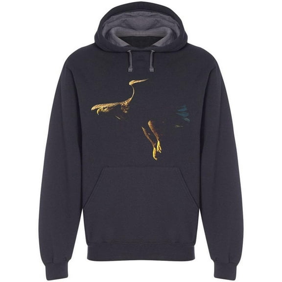 White Tailed Eagle In Flight Hoodie Men -Image by Shutterstock, Male XX-Large