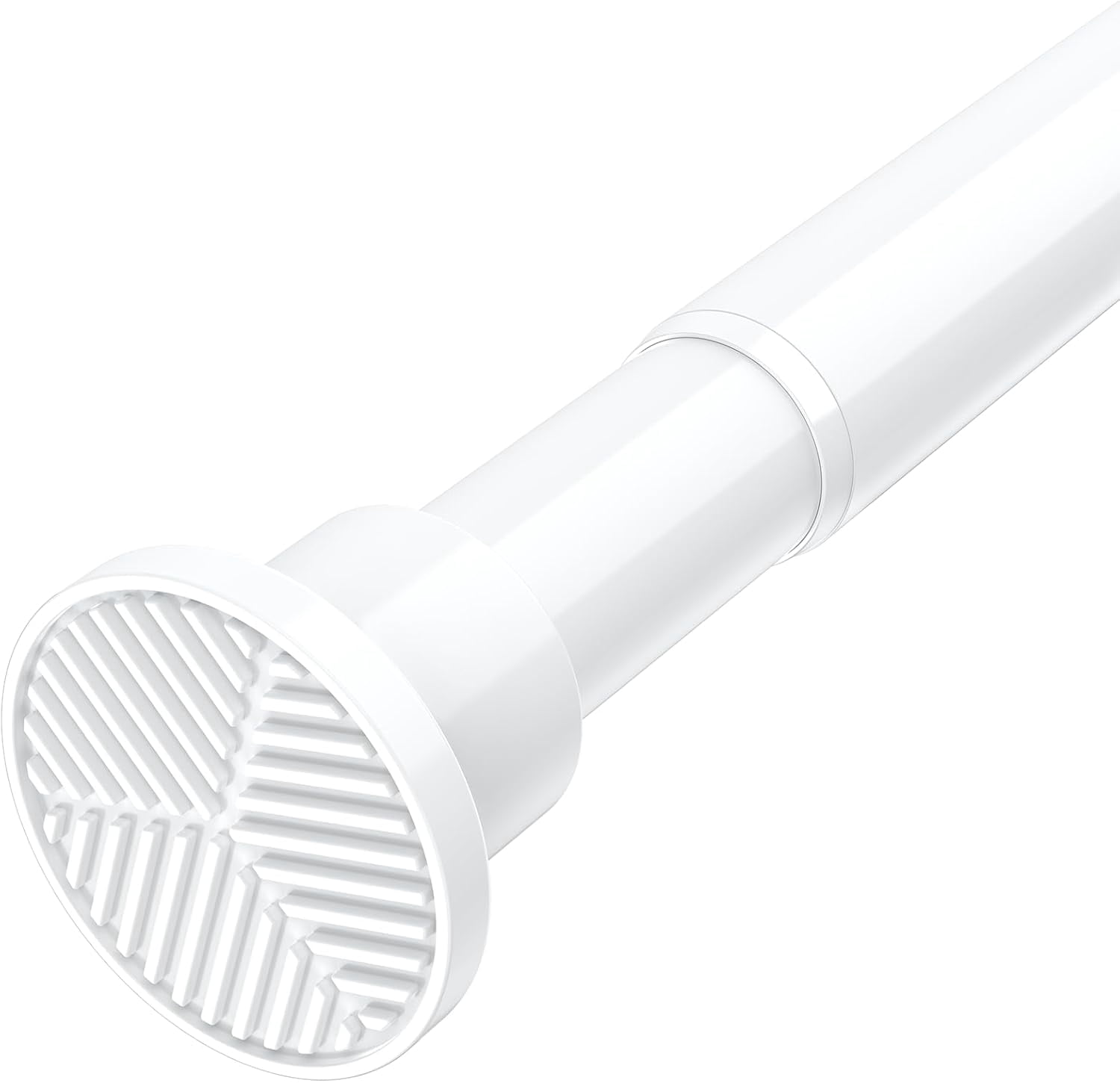 White Tension Rods 28 to 63 Inch, 1
