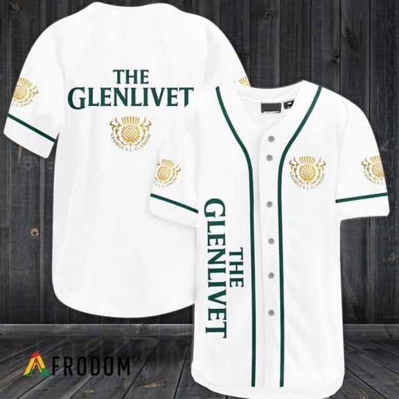 White The Glenlivet Whiskey Baseball Jersey - Hot Sale 2026