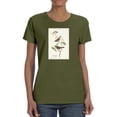 thumbnail image 1 of White-Throated Sparrow T-Shirt Women -John James Audubon Designs, Female 5X-Large, 1 of 4