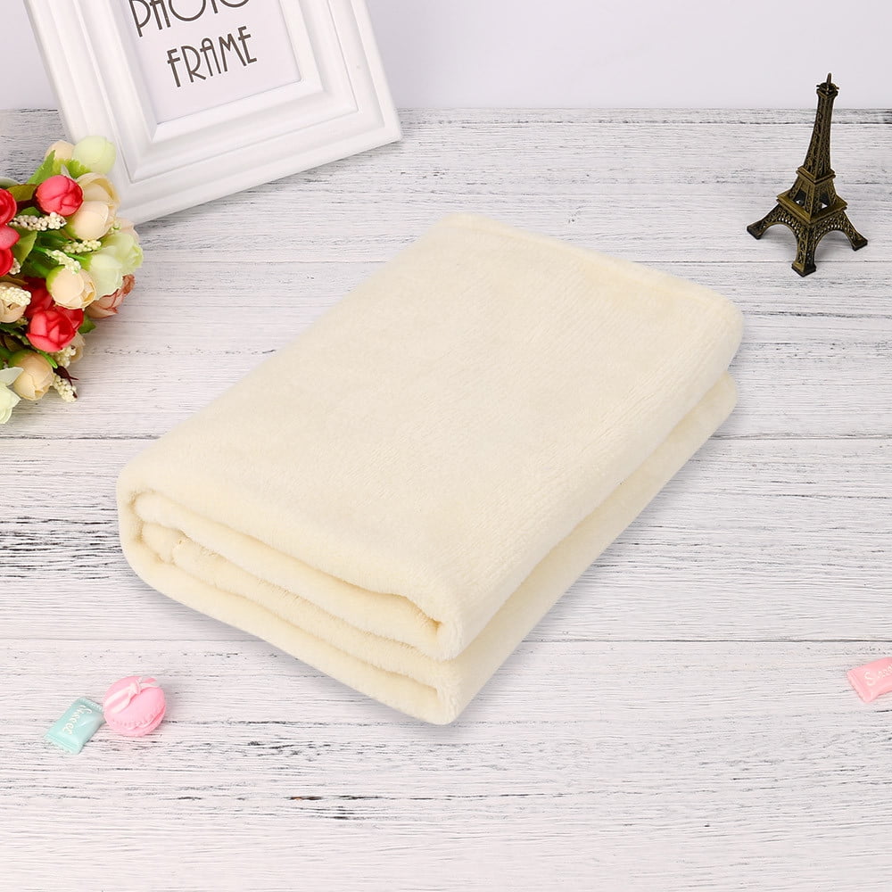 White Throw Blanket Walmart Clearance Sale 50x70cm Fashion Solid Soft