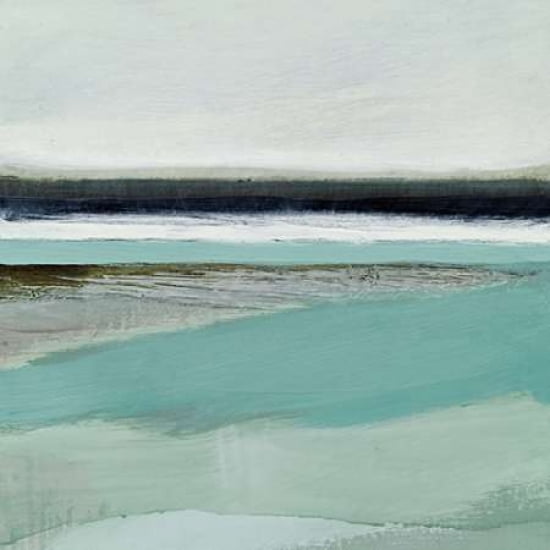 White Tide Canvas Art - Beth Wintgens (24 x 24)