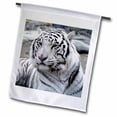 thumbnail image 1 of 3dRose, White Tiger, 12 x 18 inch Garden Flag, 1 of 1