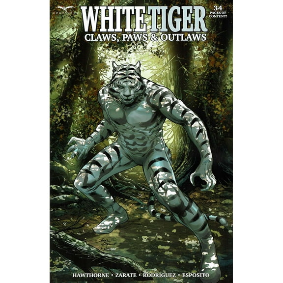 White Tiger: Claws, Paws, And Outlaws #1A VF ; Zenescope Comic Book