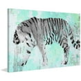 thumbnail image 1 of "White Tiger" Painting Print on Wrapped Canvas, 1 of 7