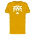 thumbnail image 1 of White Tiger Silhouette T-Shirt Men -Image by Shutterstock, Male XX-Large, 1 of 2