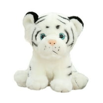 White Tiger Stuffed Animal, 5.9 Inch Tiger Plush Toy, Super Soft Cute Plushies Toy for Kids & Babies, Toddler Toys for Girls & Boys for Ages 6 Months to 3