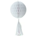 thumbnail image 1 of White Tissue Honeycomb Ball Decoration by Way to Celebrate, 1 of 5