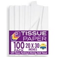 White Tissue Paper Bulk HYZ01 White Tissue Paper Gift Bags 20 X 30