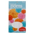 thumbnail image 1 of White Tissue Paper Pom Pom Kit, 1 of 2