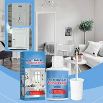 White Touch UP Paint, 30ml Multi-Surface Touch Up Paint, White Touch Up Paint Pen for Chips and Scratches, Interior& House Paint for Wall Door Cabinet Furniture