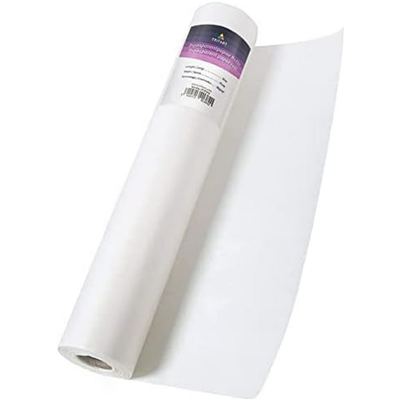 White Tracing Paper Roll 16 inch x 164 feet - 50 /m Sewing Pattern Paper for Ink, Pencil & Markers - Trace Paper for Sewing&Dressmaking - Sketch & Drafting Paper roll - Sewing Tracing Paper