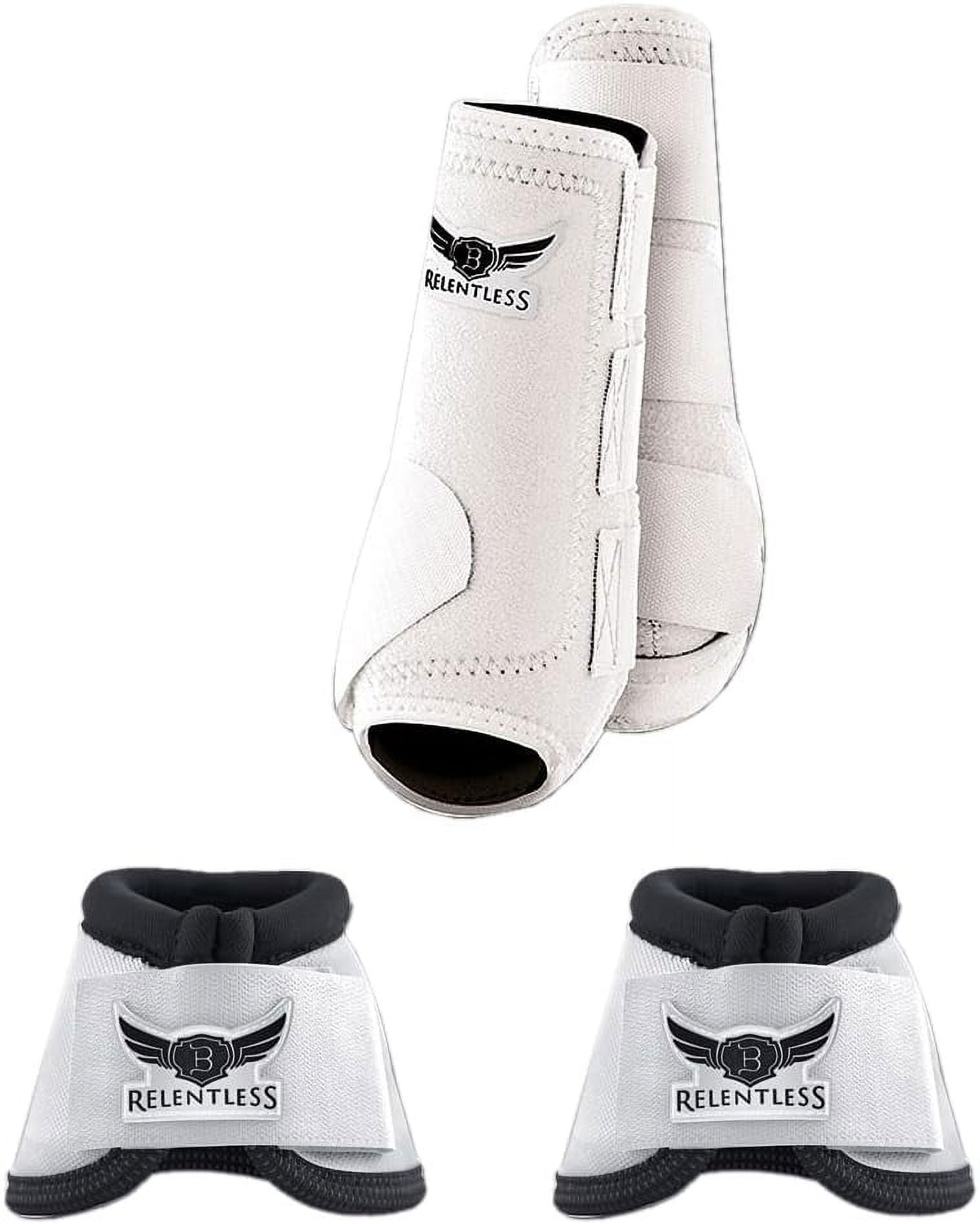 White Trevor Brazile Relentless 2 Front Sport Boot 2 Boot Value Pack