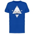 thumbnail image 1 of White Triangle Abstract Design Tee Men's -Image by Shutterstock, 1 of 2
