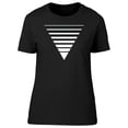 thumbnail image 1 of White Triangle In Minimal Art Tee Men's -Image by Shutterstock, 1 of 4