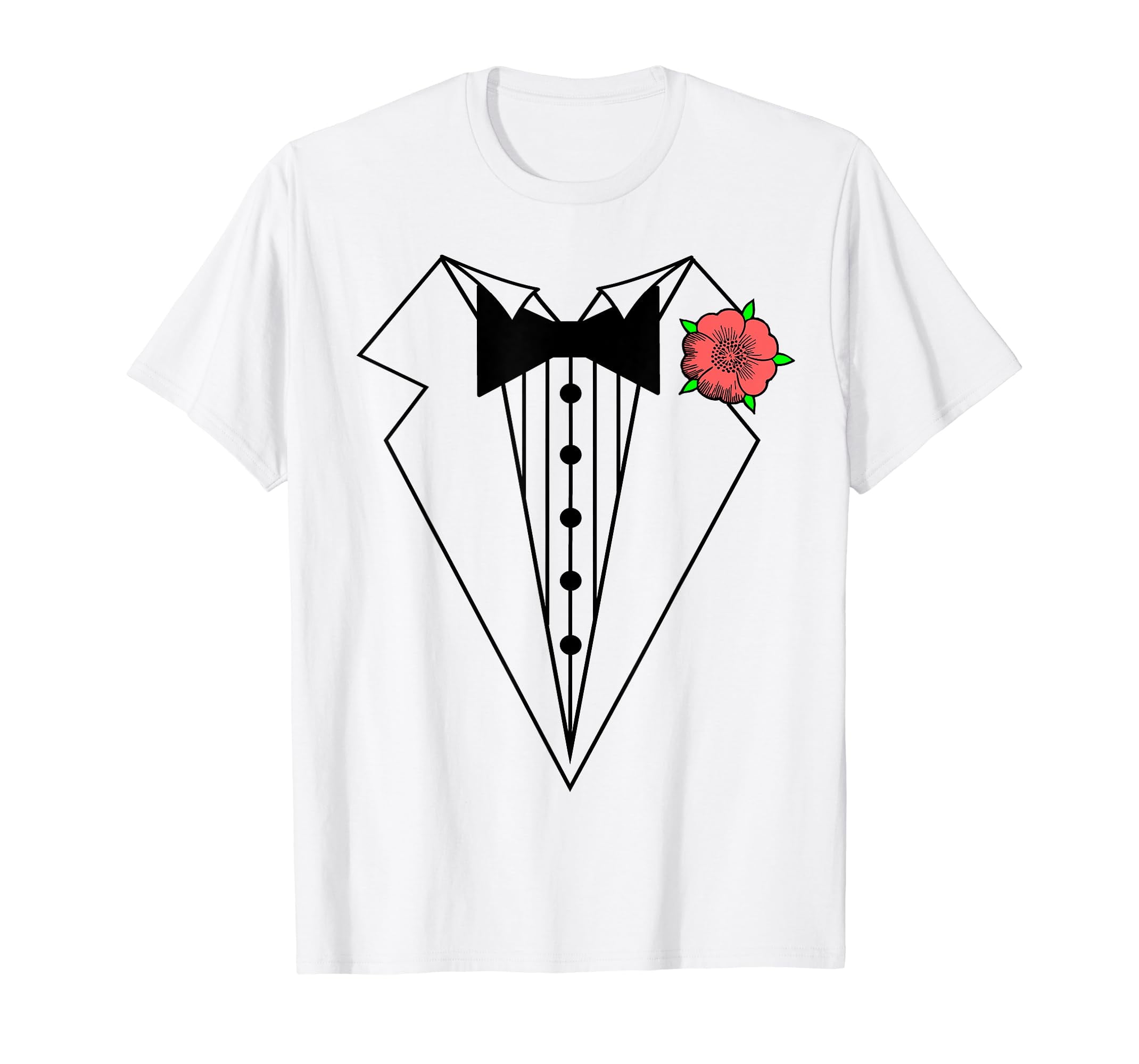 White Tux Tuxedo Tee Shirt New Years Valentine Celebrate White Tux Tuxedo Tee Shirt New Years Valentine Celebrate