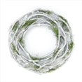 thumbnail image 1 of White Twig And Green Moss Artificial Wreath - Medium, 1 of 1