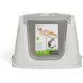 White TwoToned Litter Box Hood XLarge