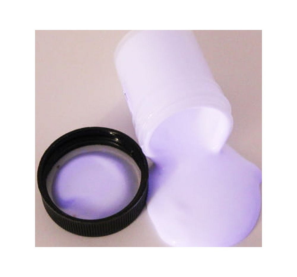 Directglow UV Blacklight Reactive Fluorescent Tempera Party Paint (6 Color Assortment, 2 Ounce bottles)