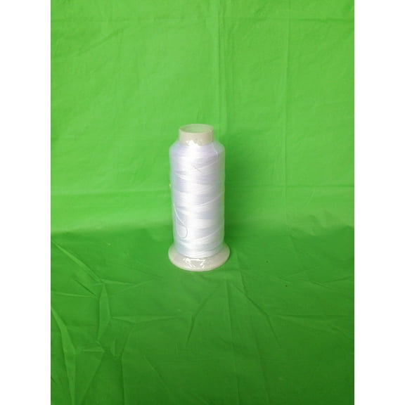 White UV resistant Polyester Sewing Thread #92 T90 300D/3 for Upholstery, outdoor, quilting, beading