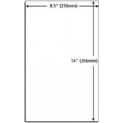 White - Ultra Bright Neon Colored Card / Cover Stock 65lb. Size 8.5 X 14 Legal / Menu Size - 50 Per Pack