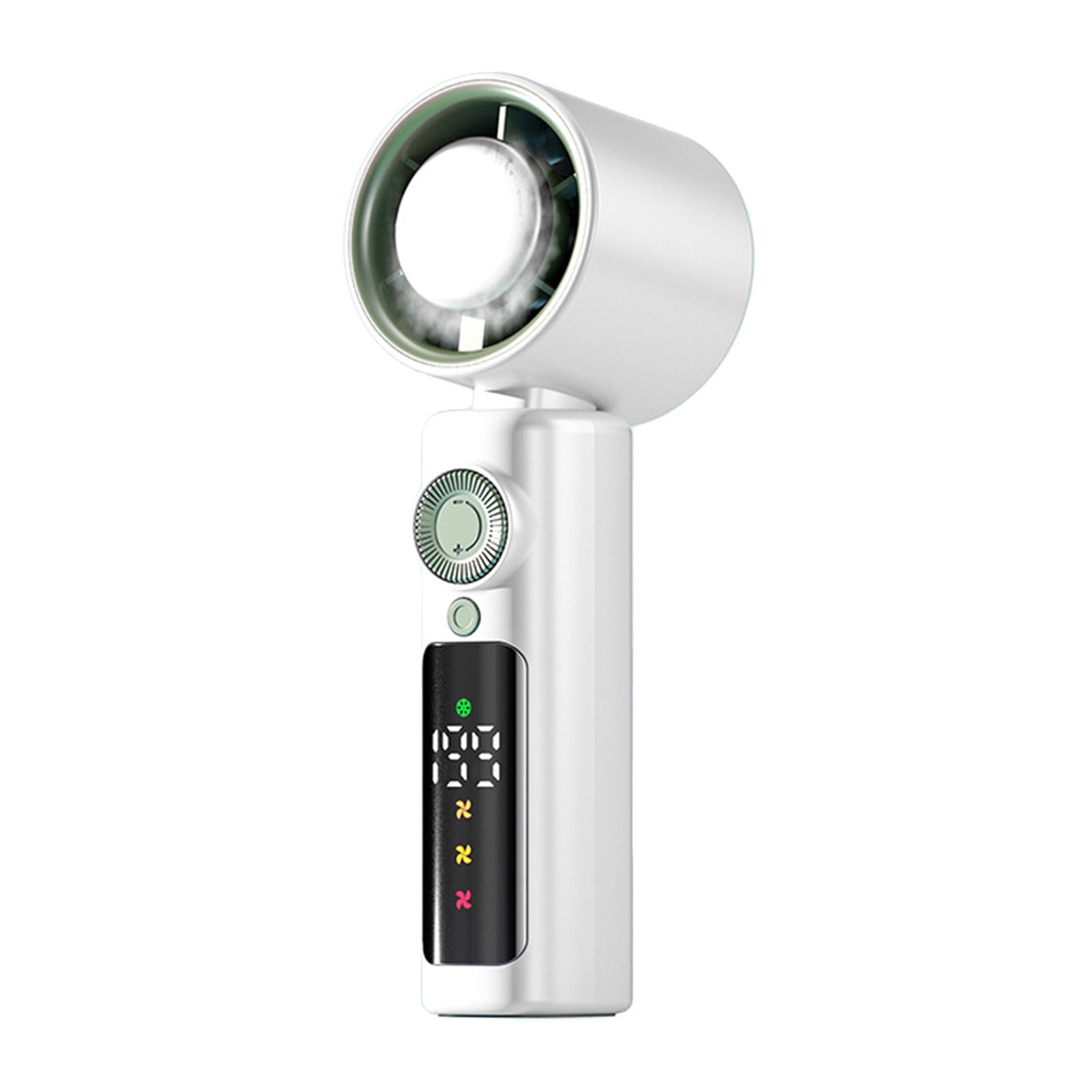 White Ultra Quiet Rechargeable Table Fan With Vertical Airflow 199 ...