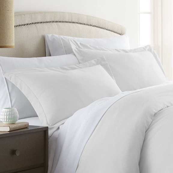 White Ultra Soft 2 Piece Pillow Sham Set, Standard