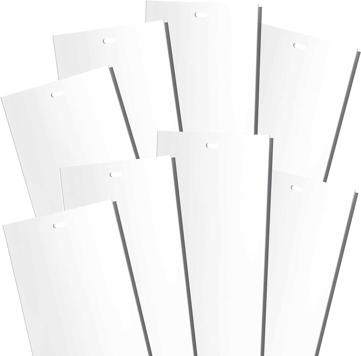 White Vertical Blinds Replacement Slats, For Doors And Windows. Easy