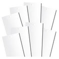 thumbnail image 1 of White Vertical Blinds Replacement Slats, for Doors and Windows. Easy Install Standard Replacement, 82.5” Long (6), 1 of 6