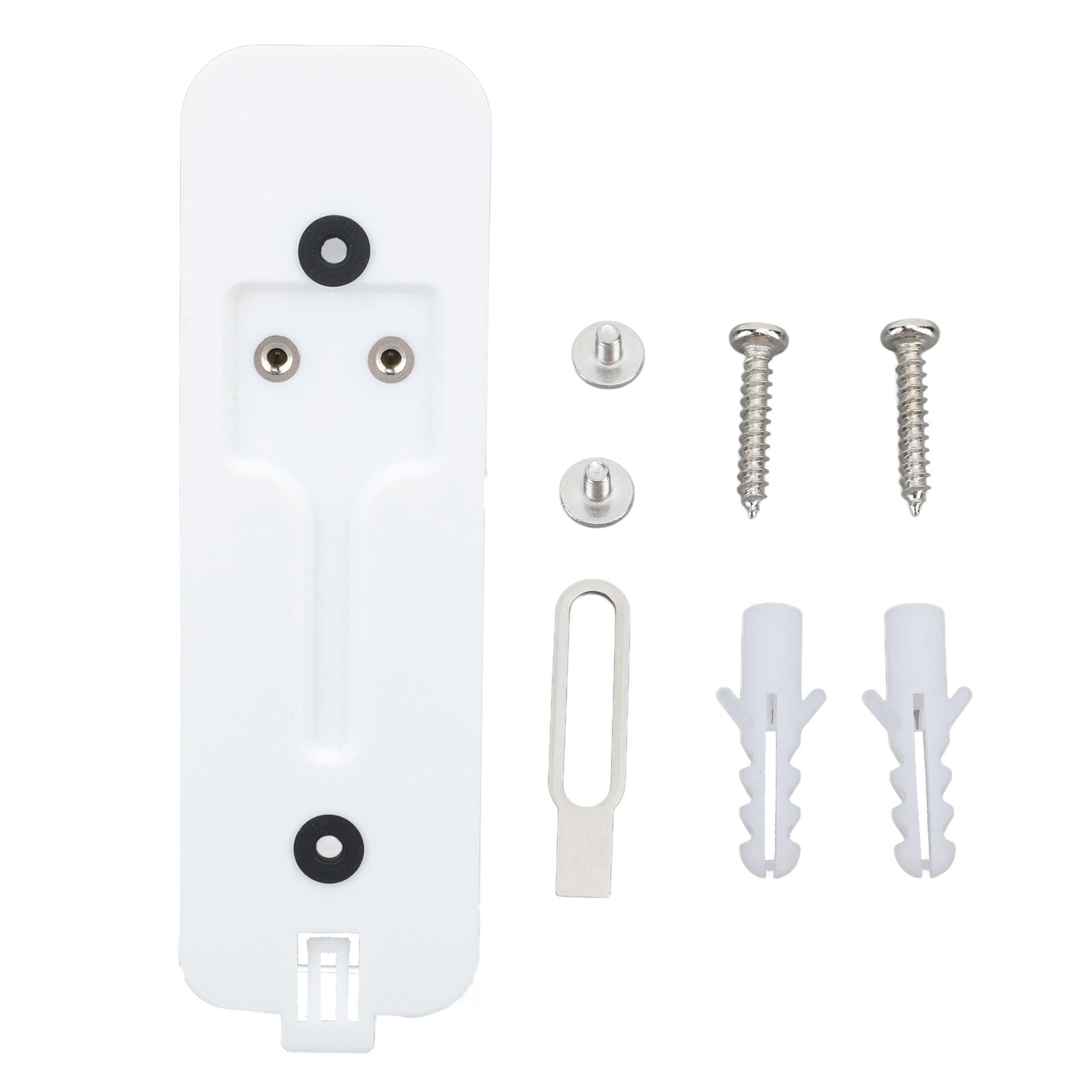 White Video Doorbell Backplate Replacement, Blink Compatible Visual