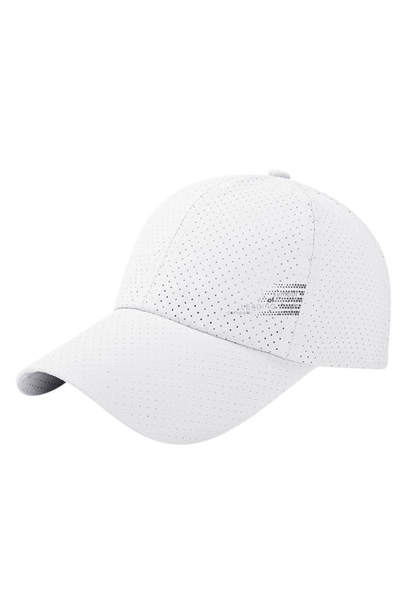 White Visors New Summer Outdoor Unisex Mesh Patchwork Baseball Cap Sun Hat Baseball Caps