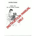 thumbnail image 1 of White W3950 Sewing Machine/Embroidery/Serger Owners Manual Reprint, 1 of 1
