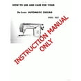 thumbnail image 1 of White W6957 Sewing Machine/Embroidery/Serger Owners Manual Reprint, 1 of 1