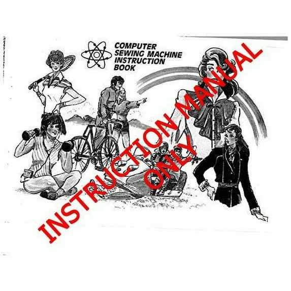 White W8500 Sewing Machine/Embroidery/Serger Owners Manual Reprint