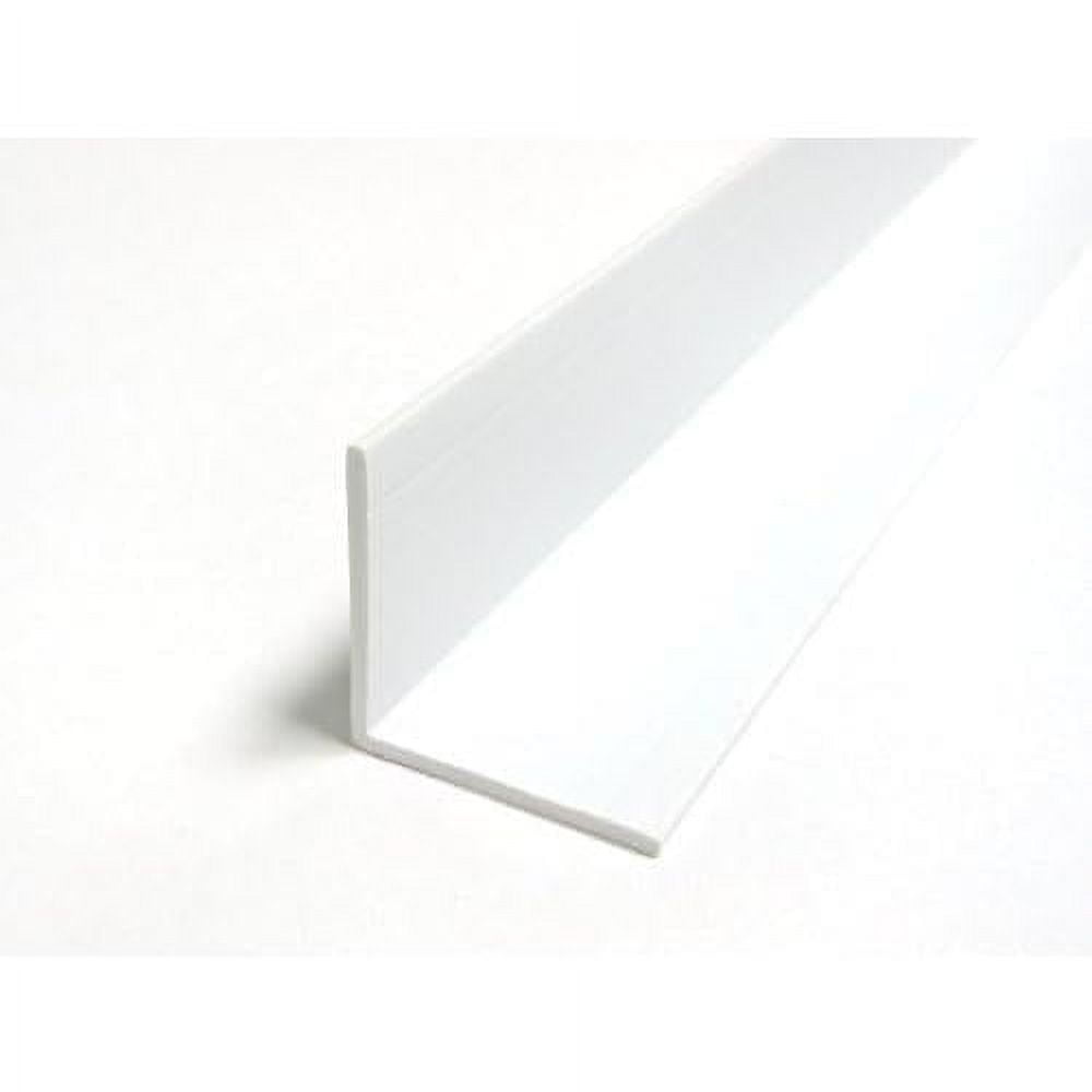 White Wall Corner Guard Protector Molding 2Pack 15/16" X 15/16" X 1/16