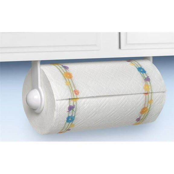 White Wall Mount Paper Towel Holder