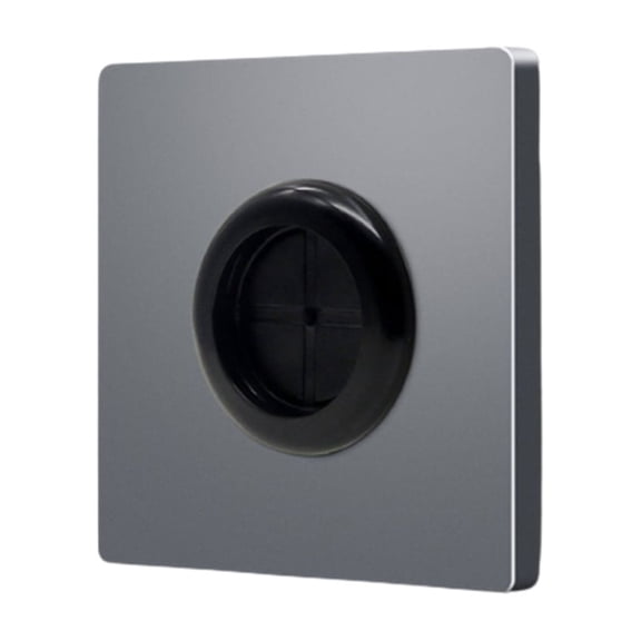 White-Wall Plate Cable Tidy-Wall Outlet with Adhesive Pad Decorative Cable-Organizer Storage Cable for Bedroom Home