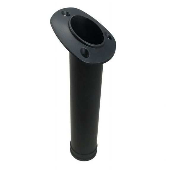 White Water 50100B Nylon Flush Mount Rod Holder (Black)