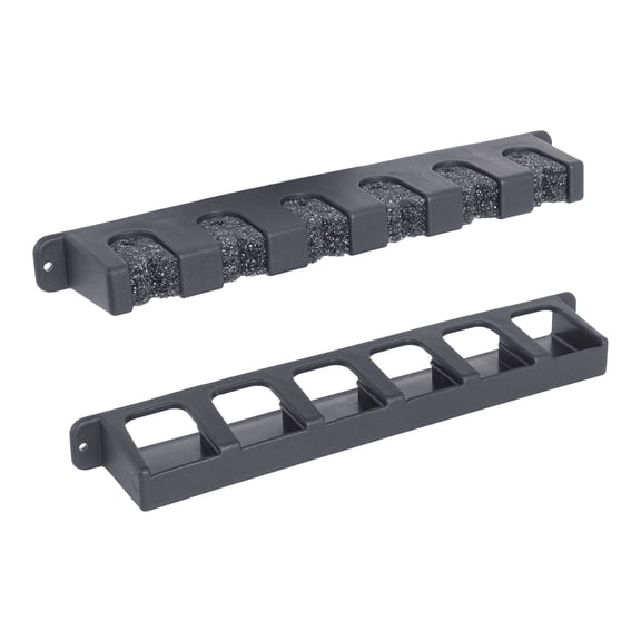 White Water 5014949A Marine Vertical Rod Rack, Holds 6 Rods, FOr Fishing, Boat, Yacht, Camping, RV, Storage