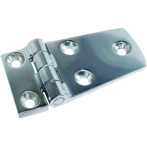 White Water 6104S Stainless Cast Short Side Door Hinge