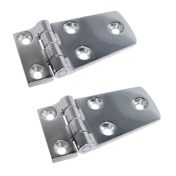 White Water 6106S Stainless Cast Short Side Door Hinge