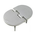 thumbnail image 1 of White Water 61137SR Stainless Steel Reverse Oval Hinge, 1 of 2
