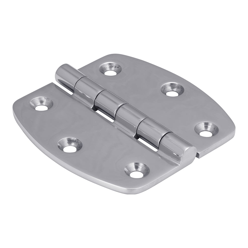White Water 6117CS-30 Stainless Steel Cast Rounded Edge Crescent Butt ...