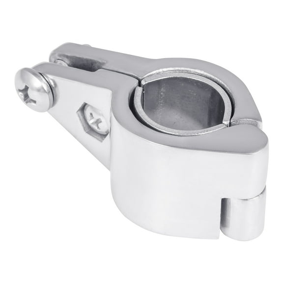 White Water 6802S 316 Stainless Steel Heavy Duty Bimini Top Take-Apart Jaw Slide for 1-1/8" & 1-1/4" Rail Mount Marine Boat, Yacht, With Set Screw