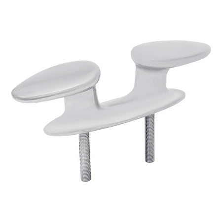 White Water 7568S Stainless Steel Streamlined Horn Bollard Cleat 10"